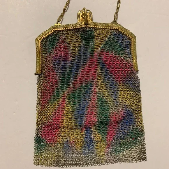 Whiting and Davis Vintage c.20's/30's Mesh Handbag - Picture 5 of 12